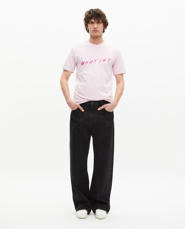 The Kooples HOMME PALE PINK t-shirt what is rose