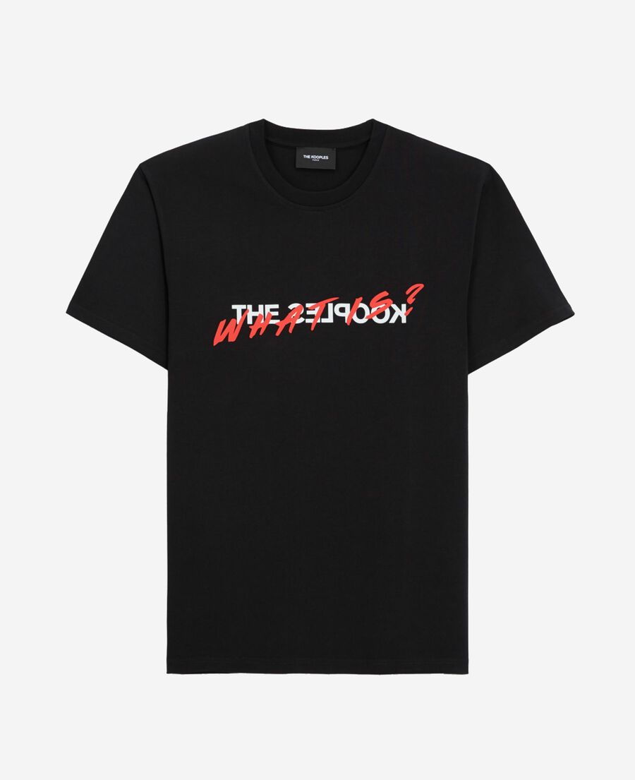 The Kooples MEN BLACK what is noir t-shirt