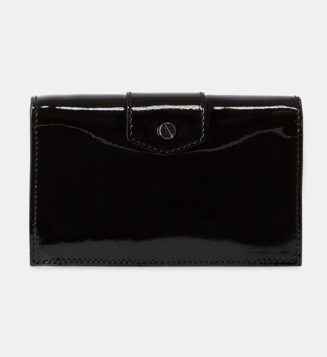 Pochette Emily small en cuir noir