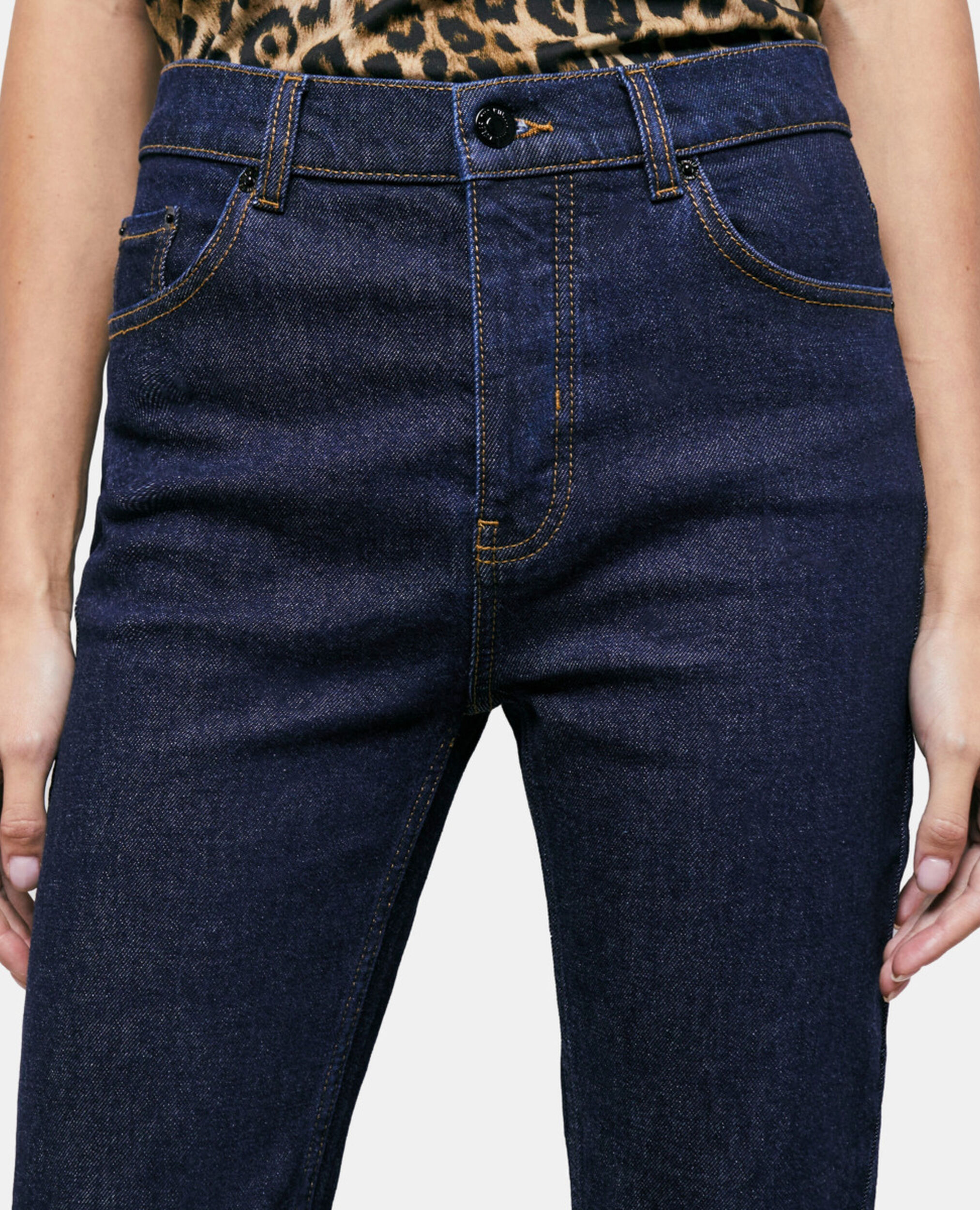 Dark blue flare jeans, BLUE BRUT, hi-res image number null
