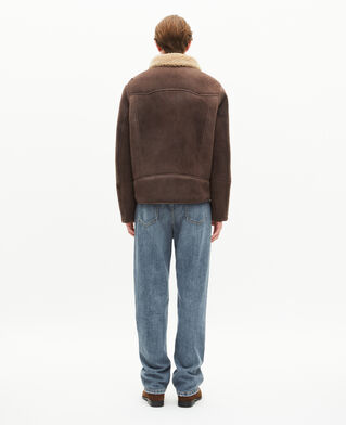 The Kooples MEN BROWN brown woolly skin