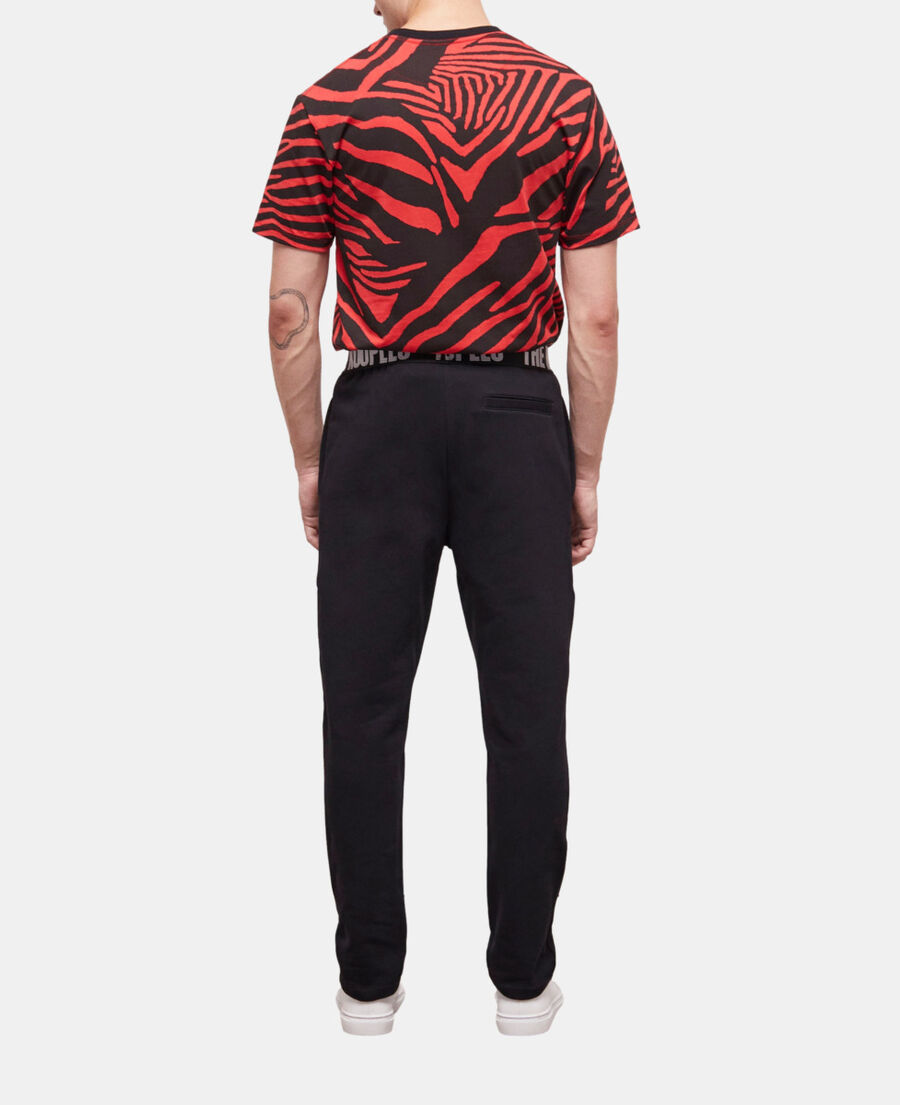 pantalon logo the kooples noir