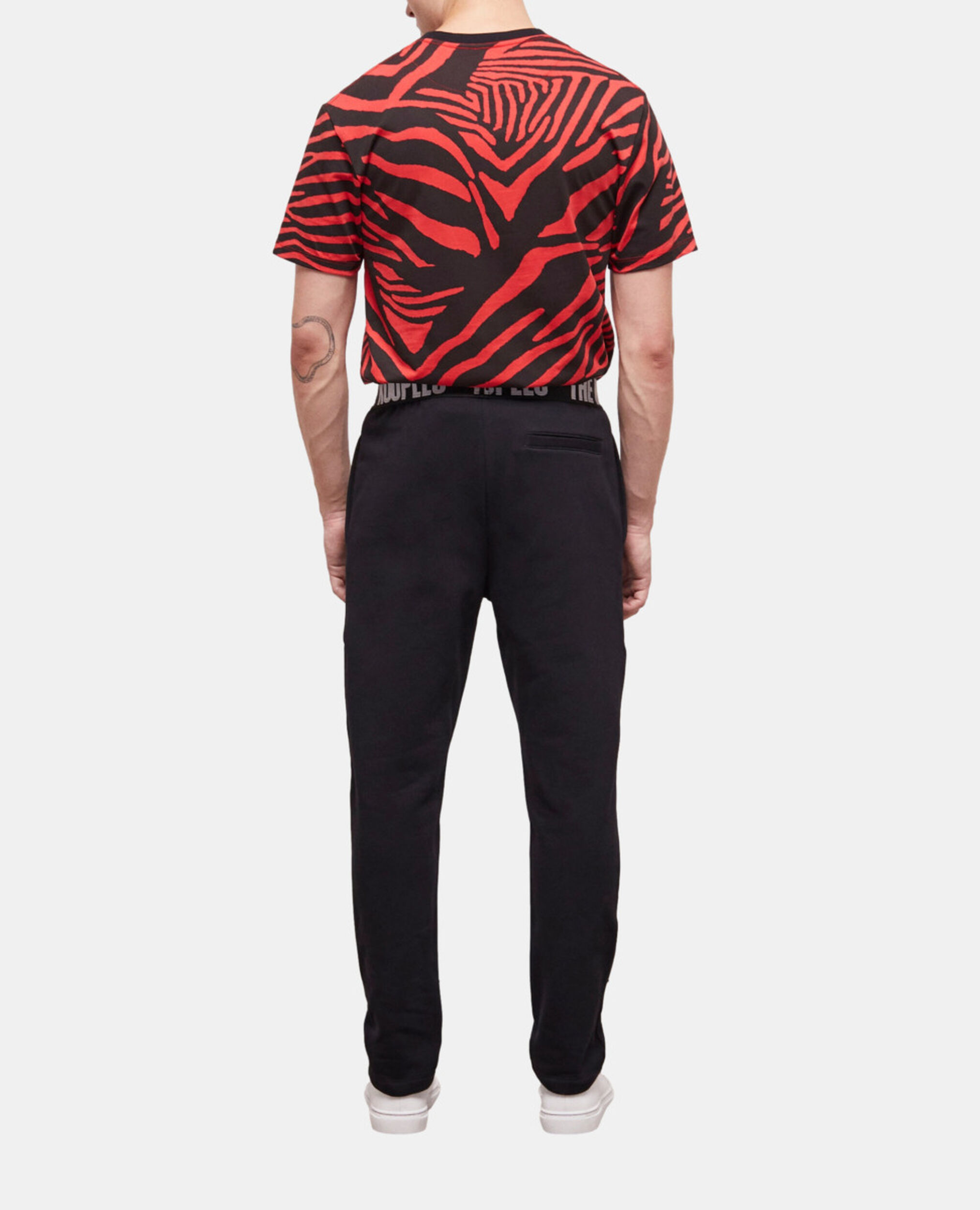 Pantalon logo The Kooples noir, BLACK, hi-res image number null