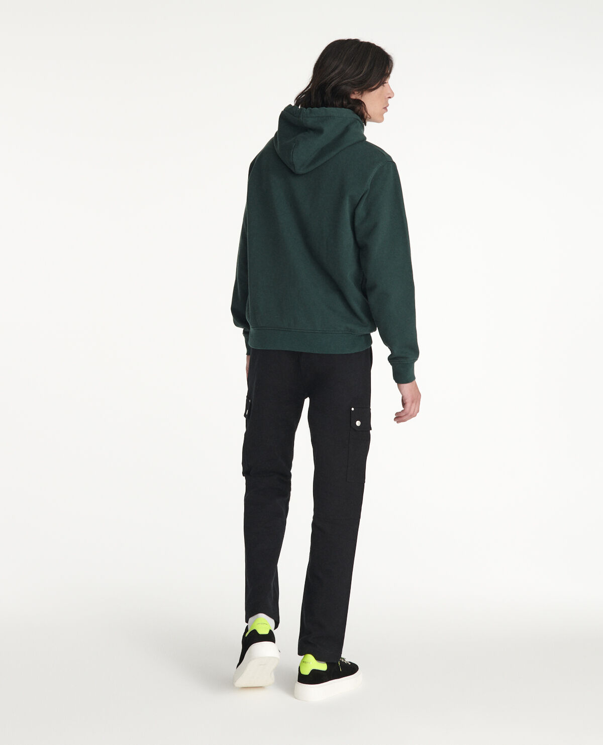 Basic on sale green hoodie
