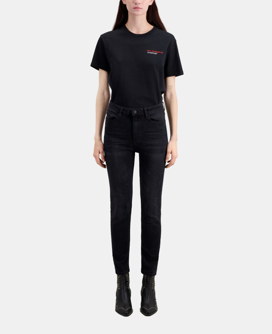The Kooples F BLACK slim black jeans