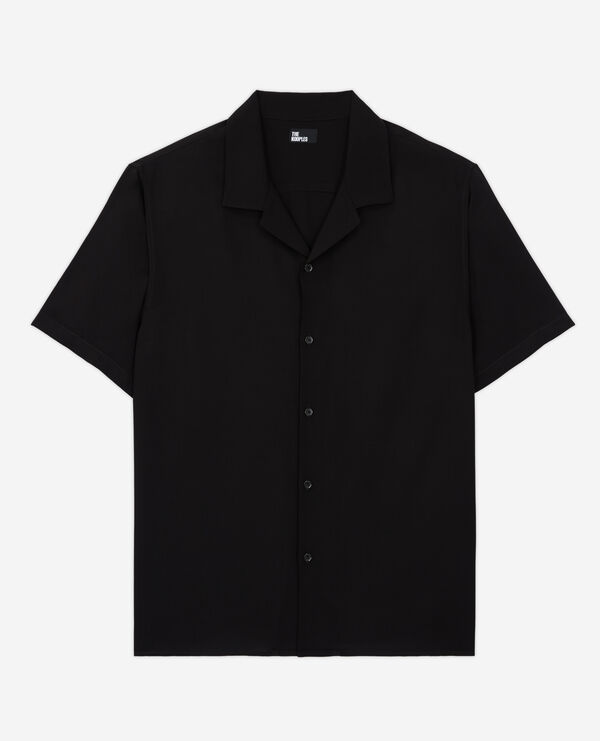 camisa informal negra
