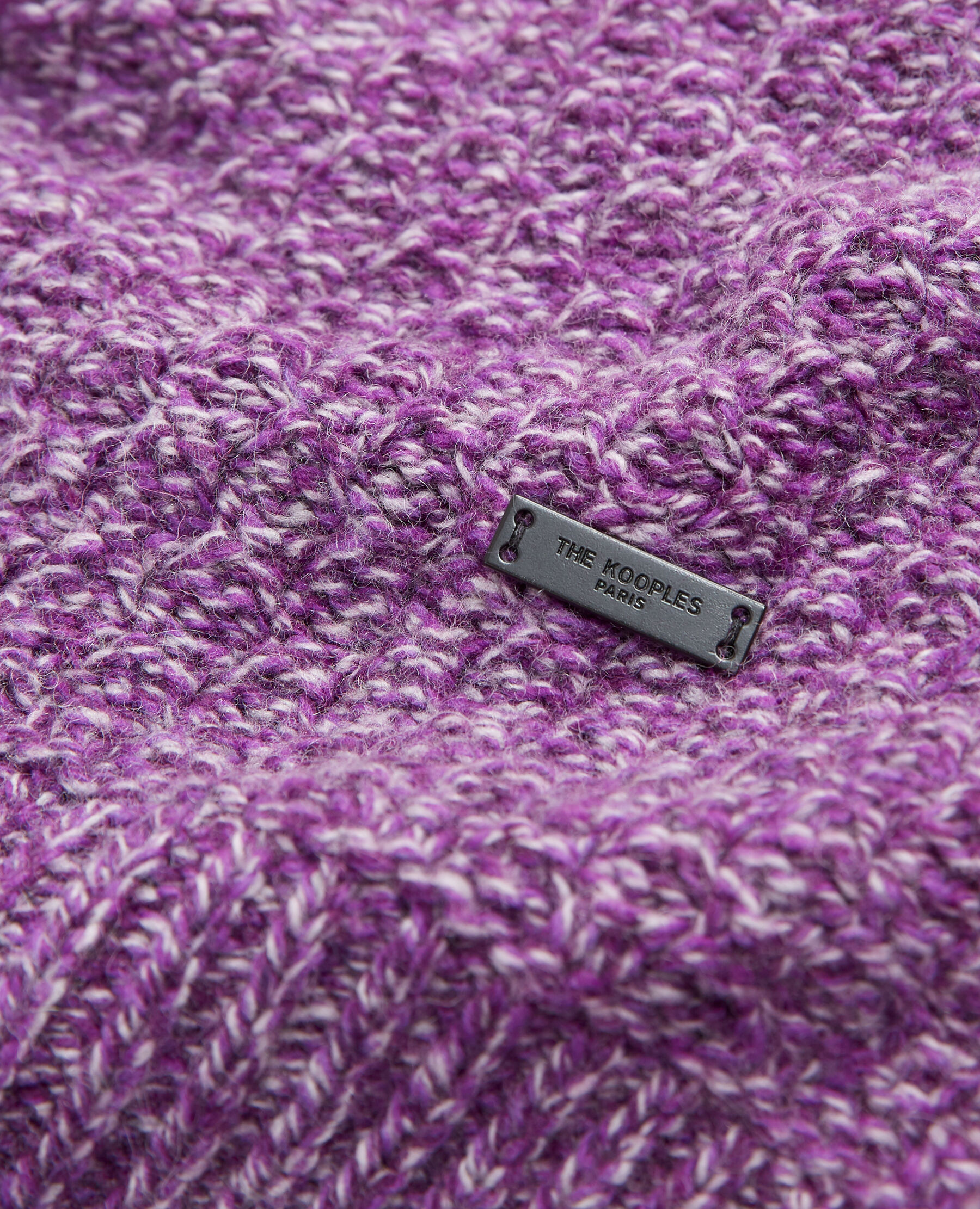 Pull laine violet store