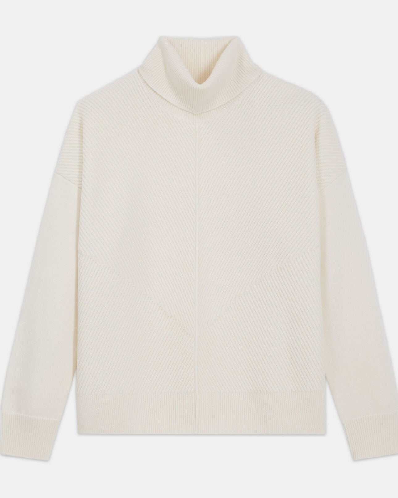 The Kooples DAMEN WHITE weißer wollpullover