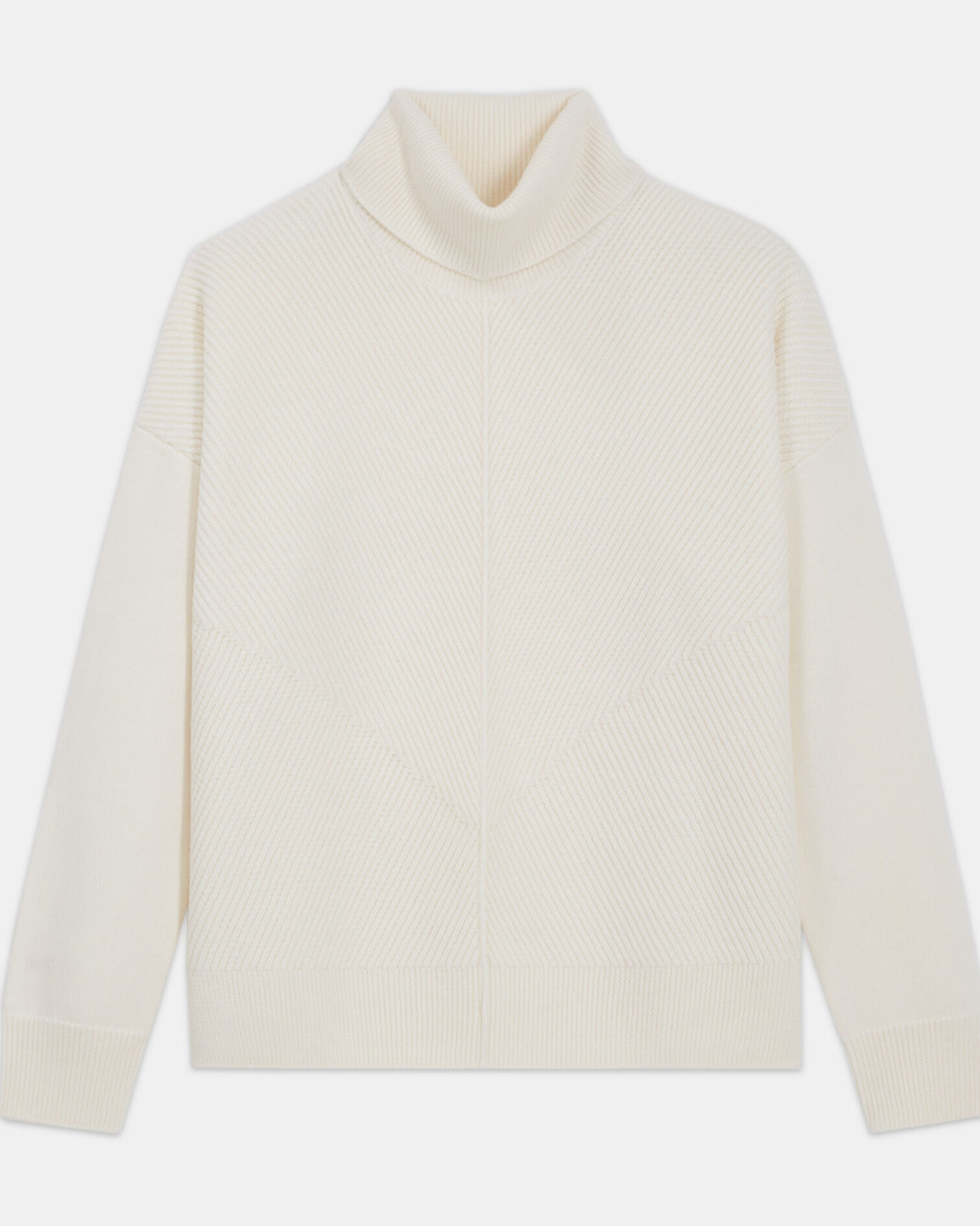 Weißer Wollpullover, WHITE, hi-res image number null