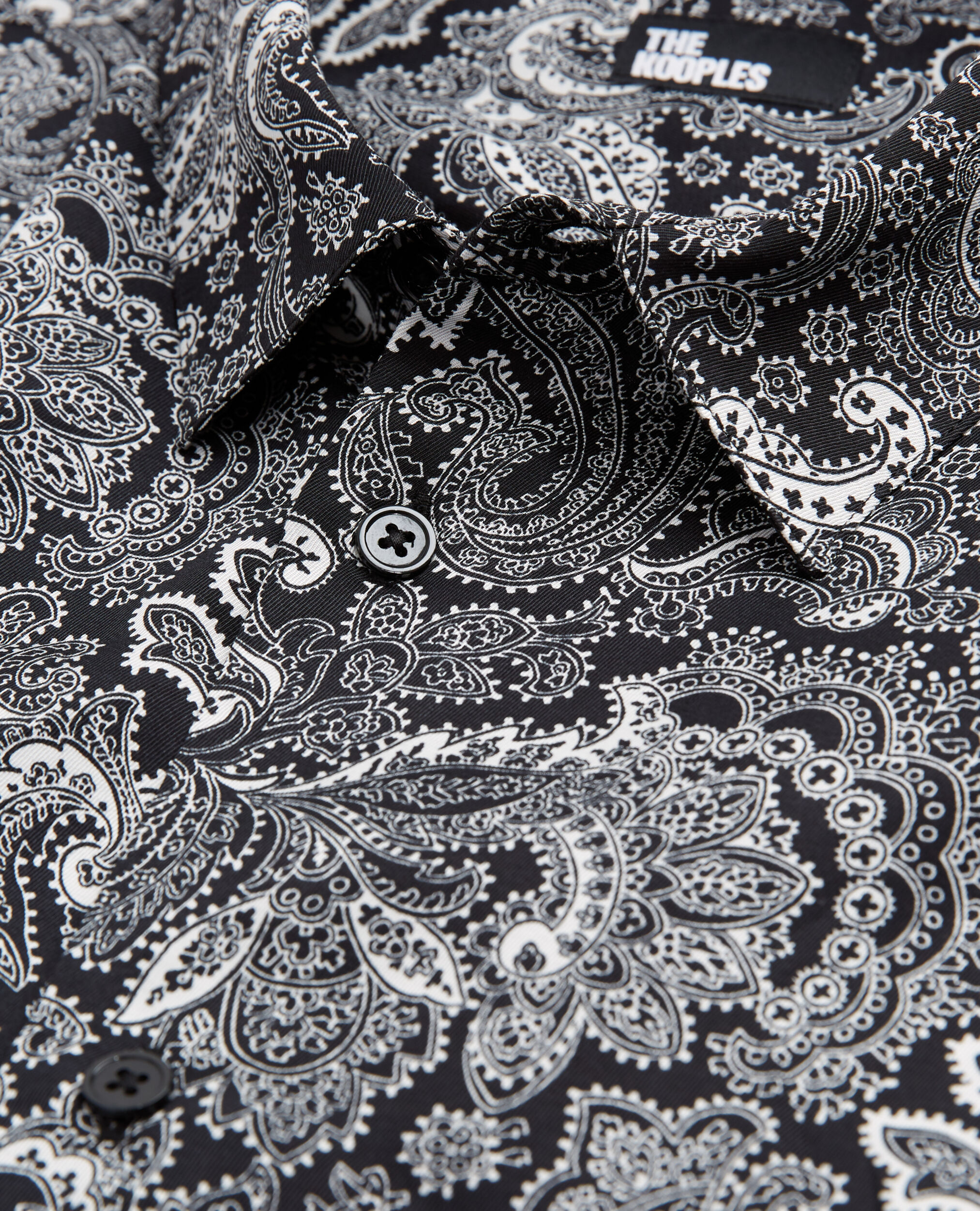 Camisa estampada, BLACK WHITE, hi-res image number null
