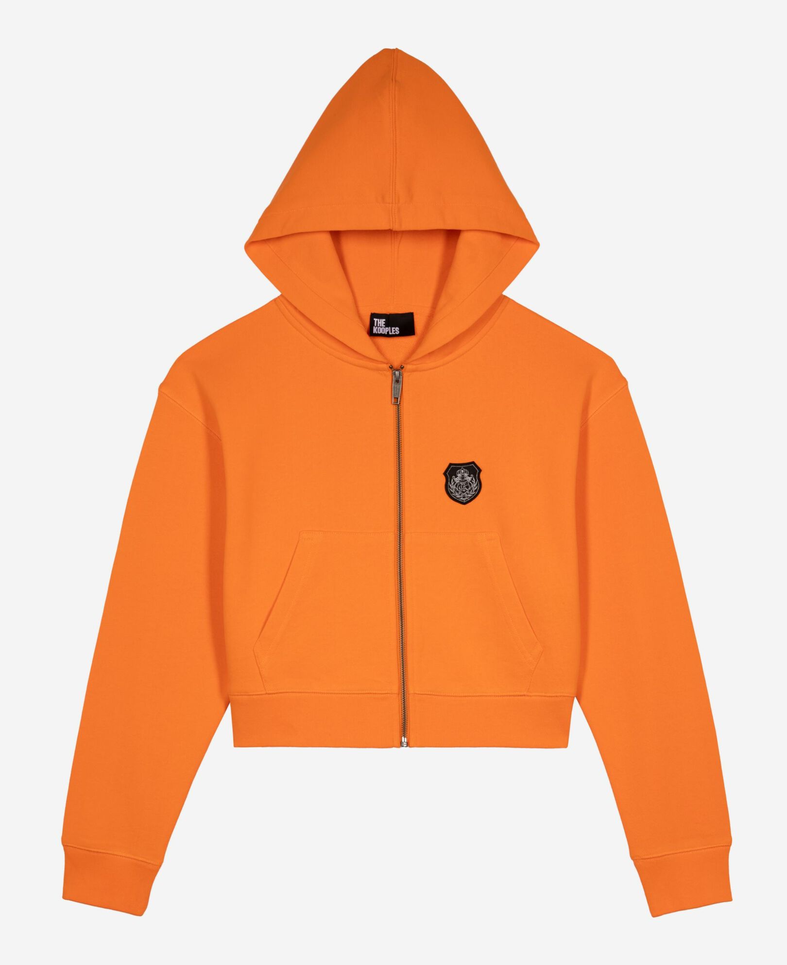 The Kooples FEMME ORANGE sweatshirt à capuche orange
