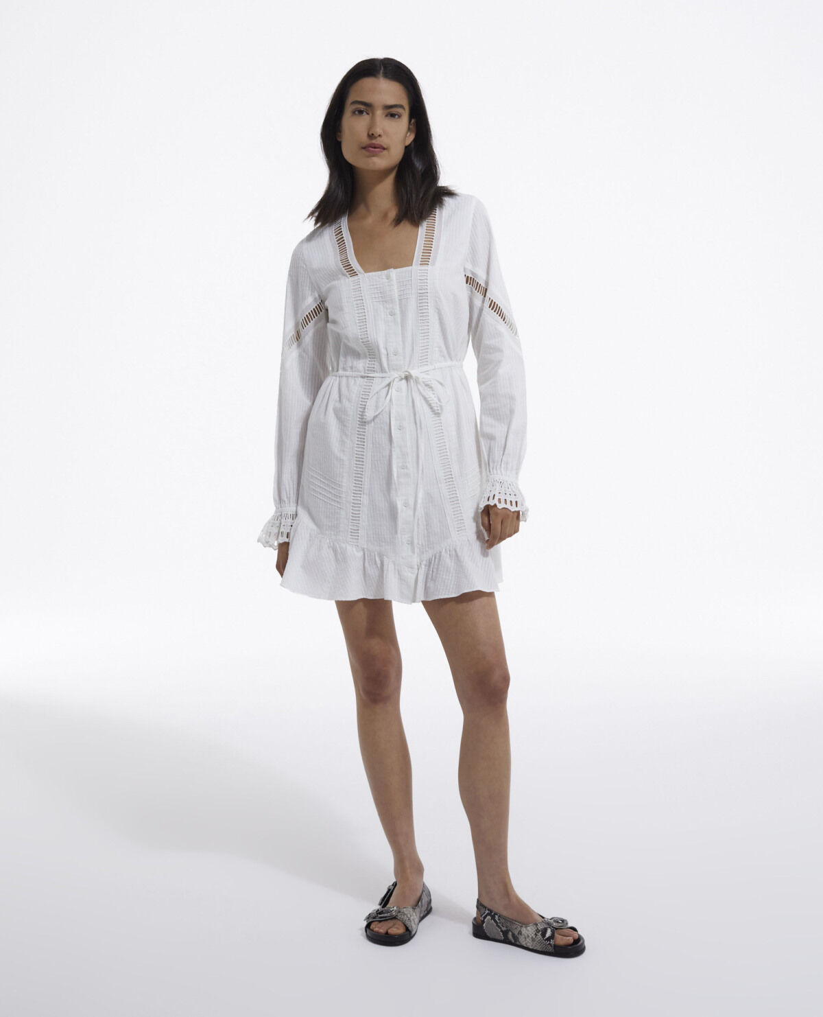 Kooples robe blanche sales
