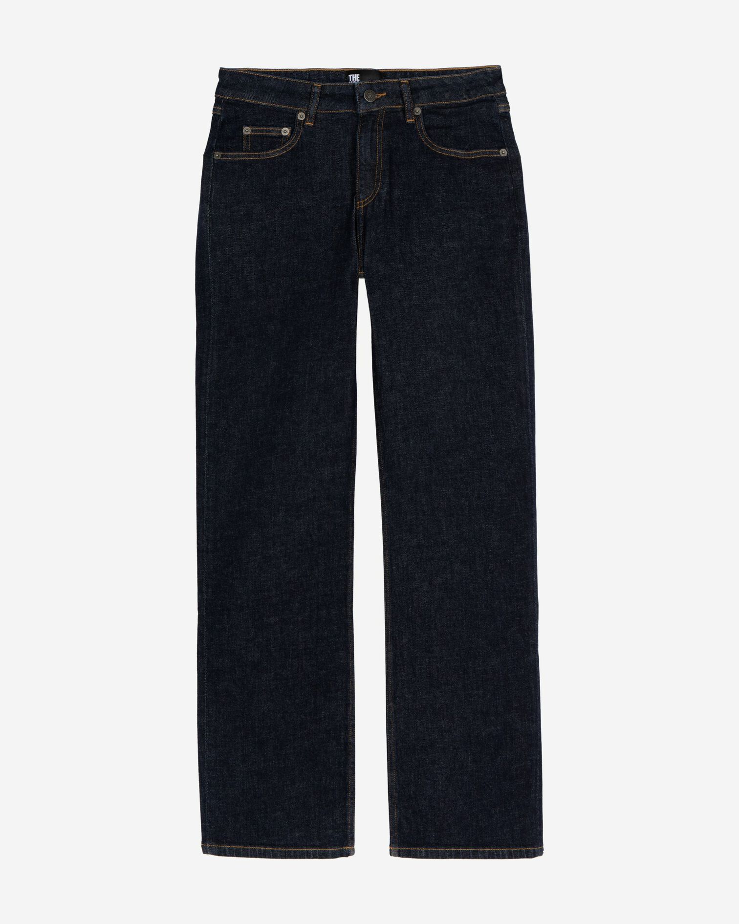 Dark blue straight jeans, BLUE ELECTRIC, hi-res image number null