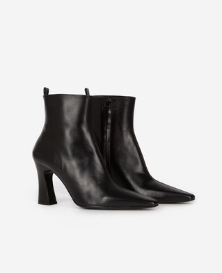 The Kooples F BLACK black leather boots