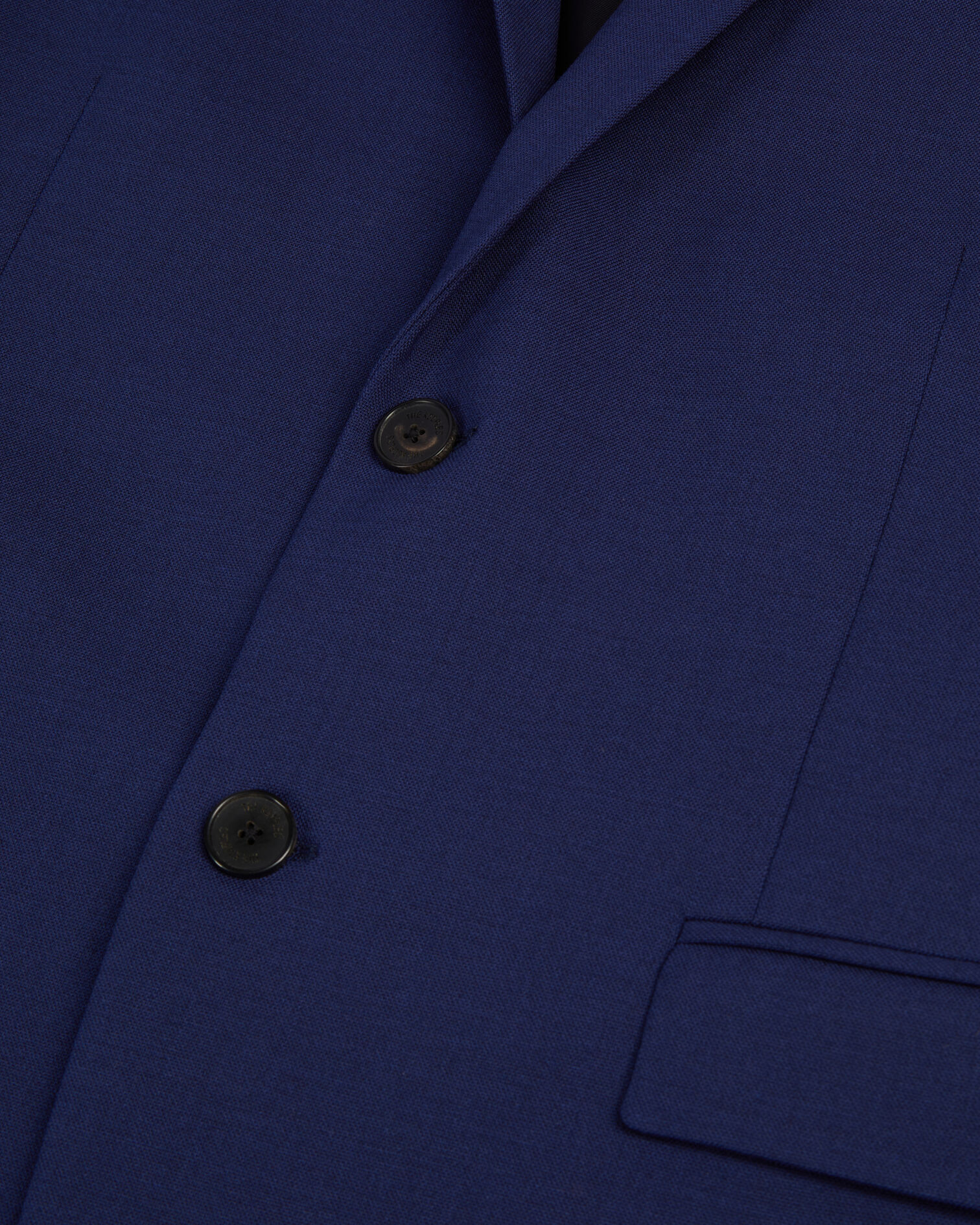 Veste de costume en laine bleu vif, DARK BLUE, hi-res image number null