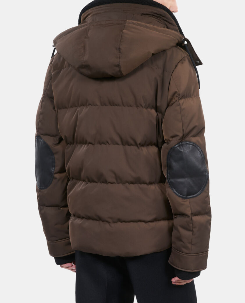 The Kooples HOMME BROWN doudoune blason marron