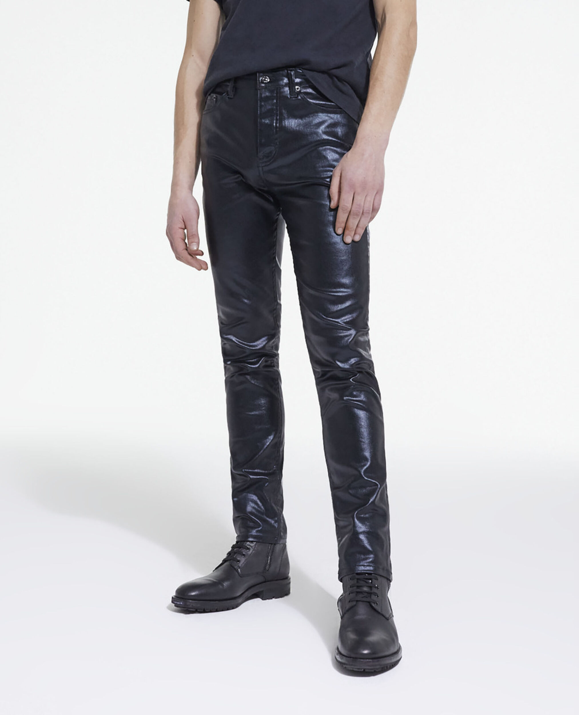 Jean slim noir, BLACK, hi-res image number null