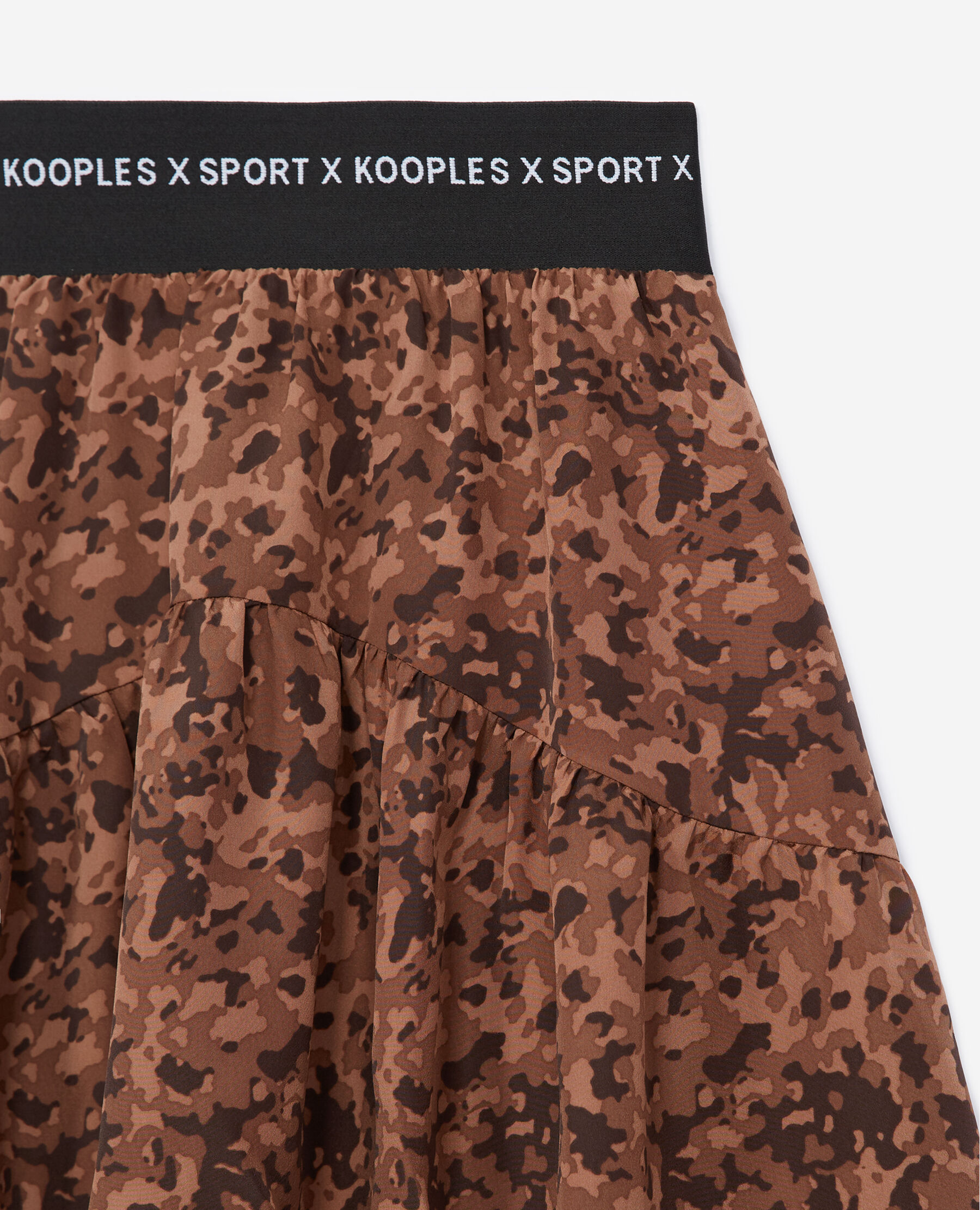 Kooples shop camouflage skirt