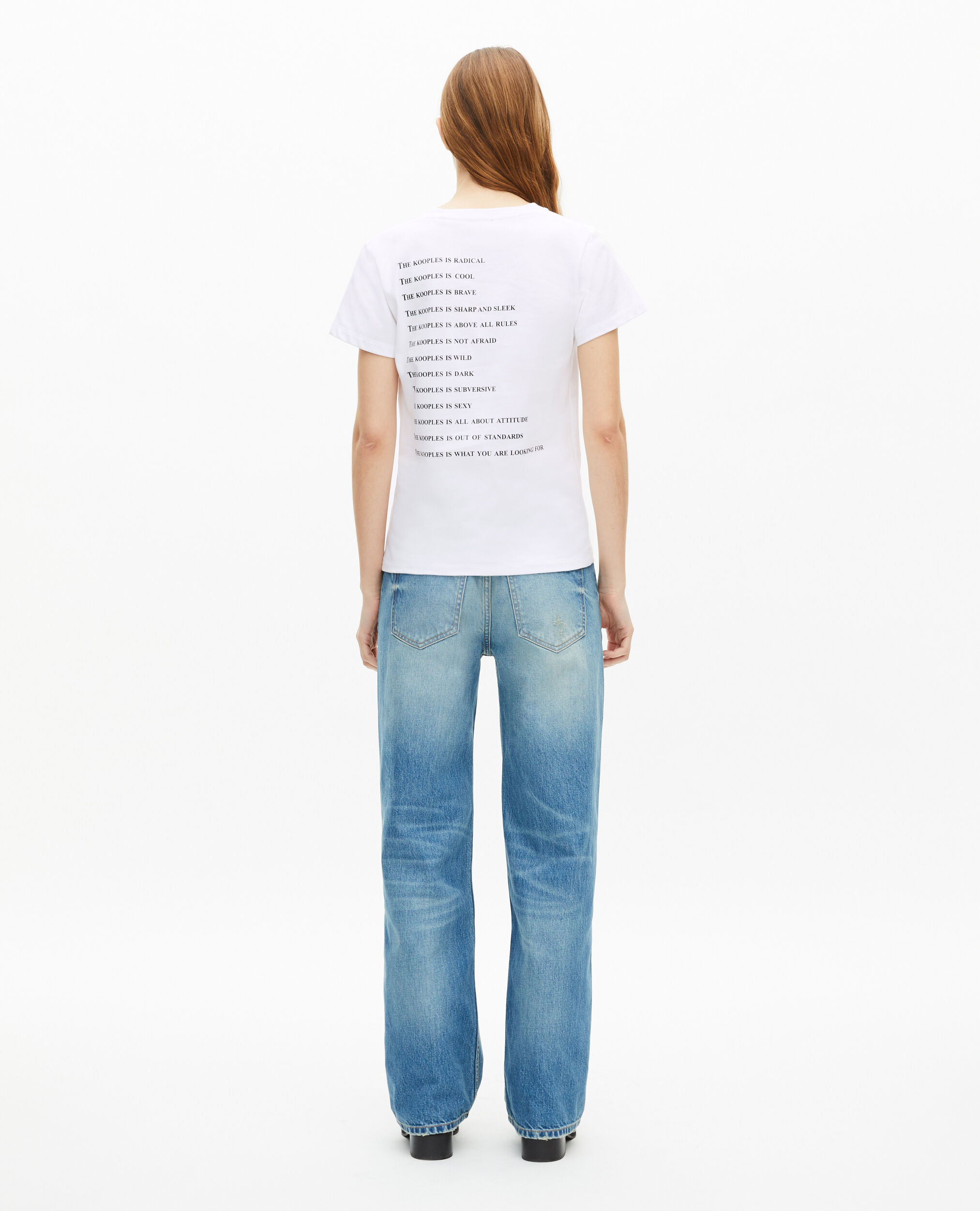 White What is T-shirt, WHITE, hi-res image number null