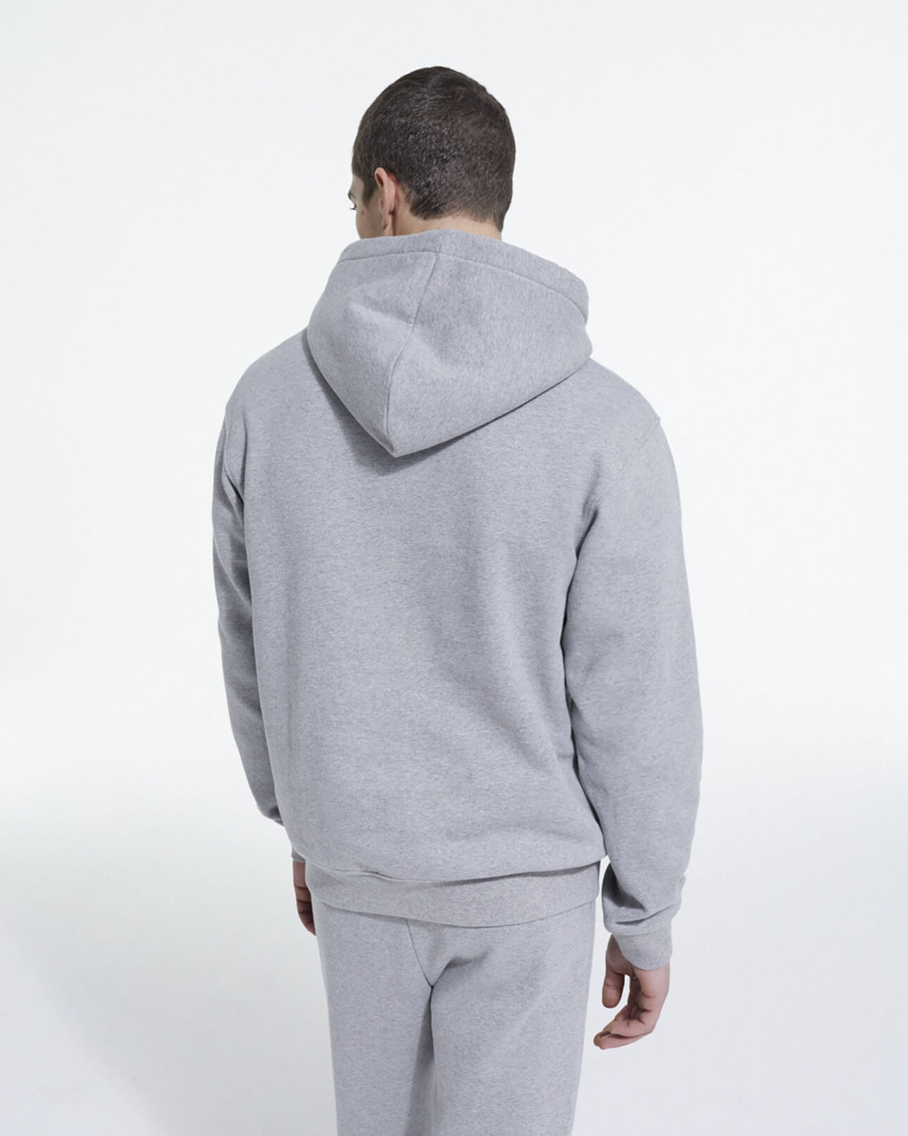 The Kooples HOMME GREY MELANGE sweat gris