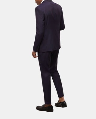 The Kooples HOMME NAVY pantalon de costume bleu marine
