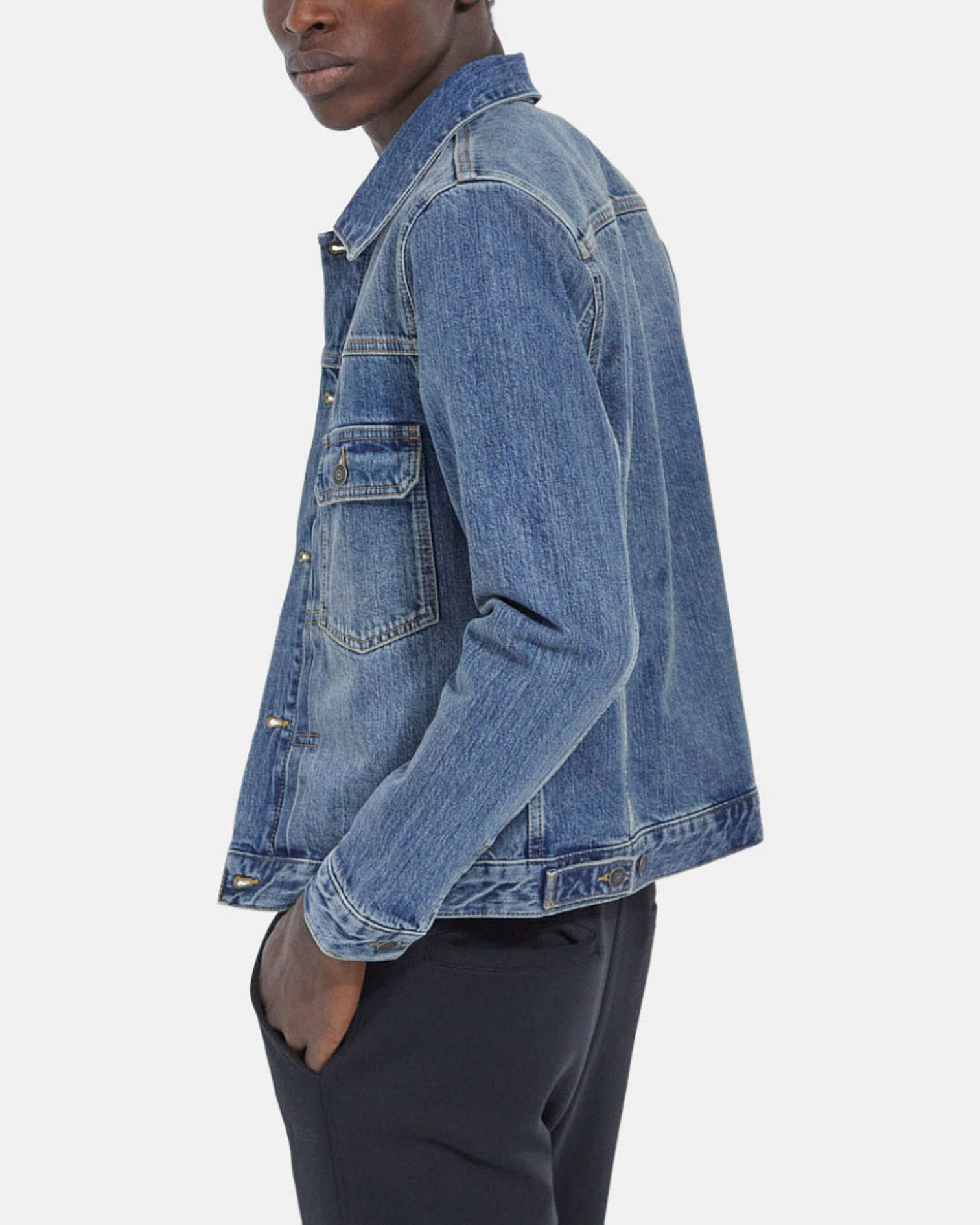 Veste en jean, BLUE WASHED, hi-res image number null