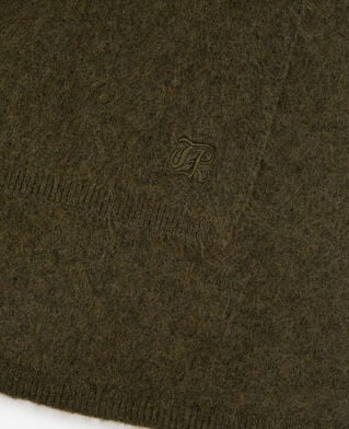 The Kooples MIXTE OLIVE NIGHT &eacute;charpe en mohair kaki