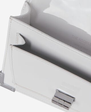 The Kooples FEMME WHITE sac emily new nano en cuir blanc