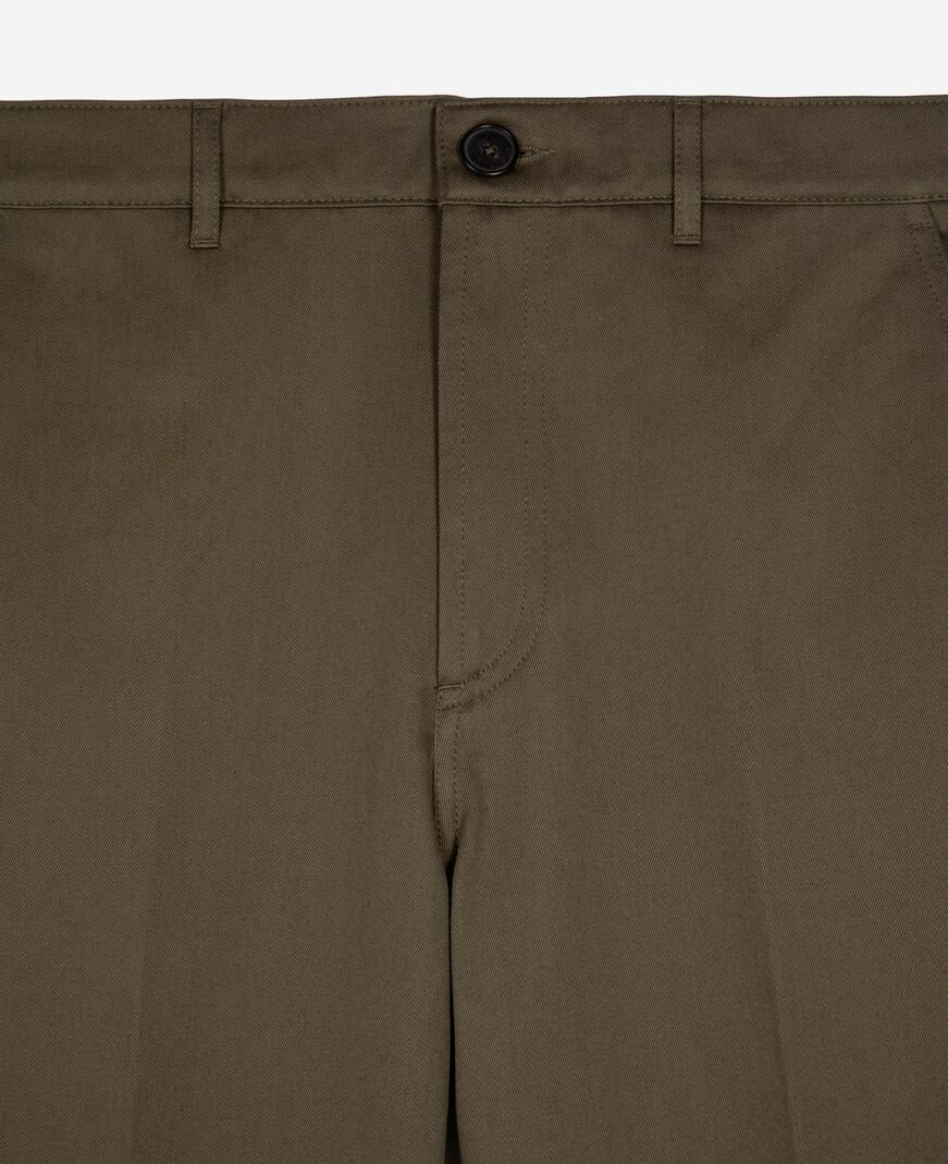 The Kooples HOMME BROWN pantalon droit marron