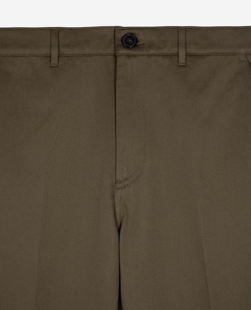 The Kooples MEN BROWN straight-leg brown pants