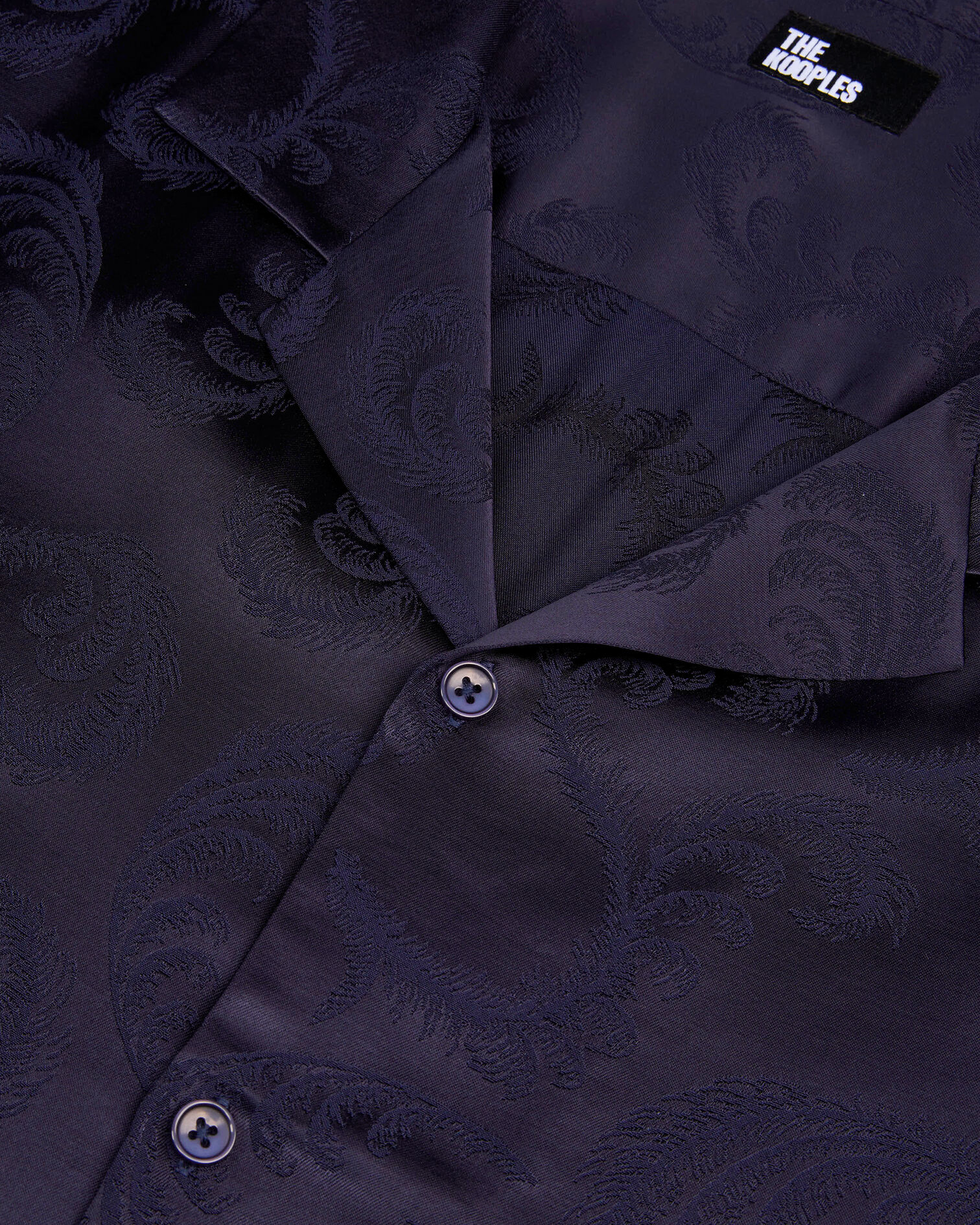Chemise manches courtes marine, NAVY, hi-res image number null
