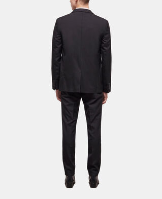 The Kooples MEN BLACK black wool suit jacket