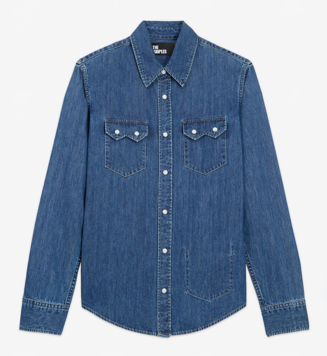 The kooples online denim shirt