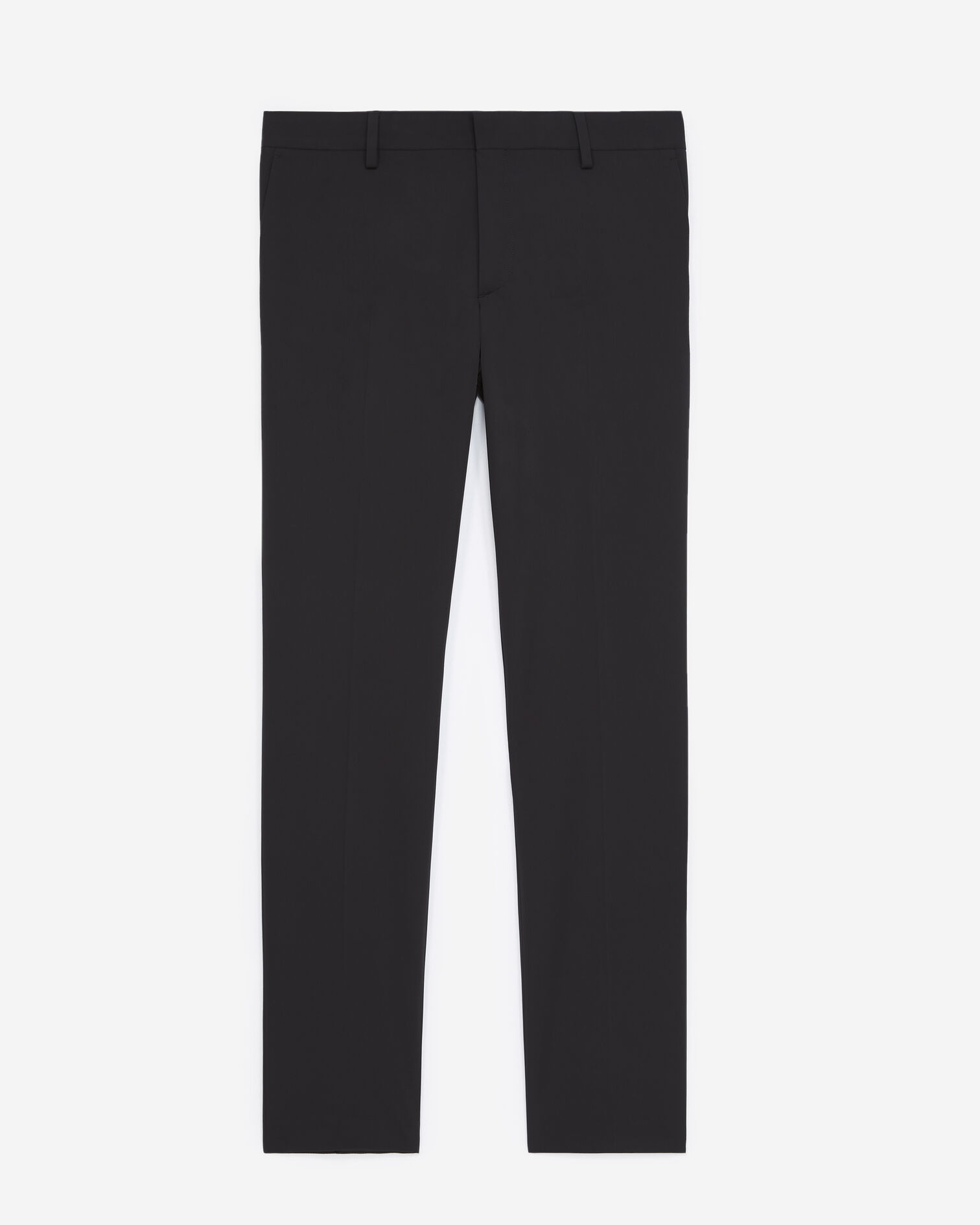 Pantalon costume technique noir ajusté, BLACK, hi-res image number null