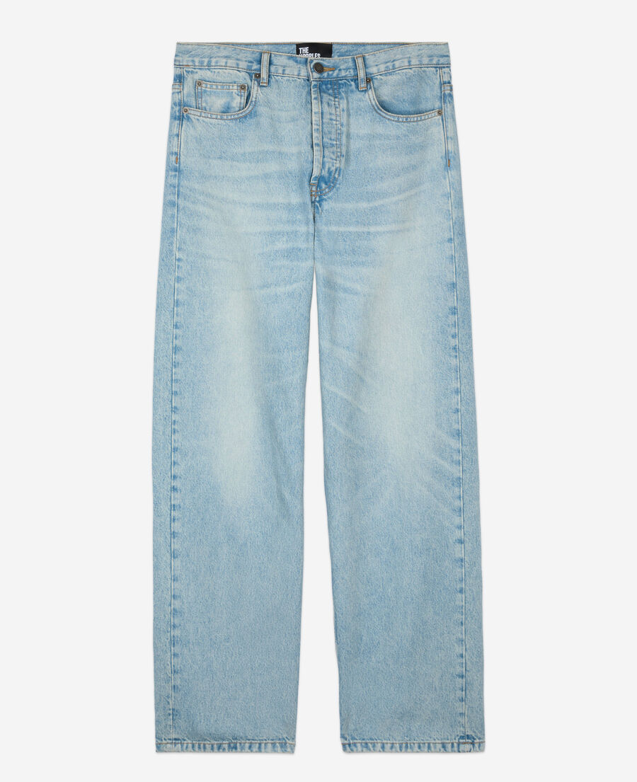The Kooples MEN BLUE/GREEN straight blue jeans