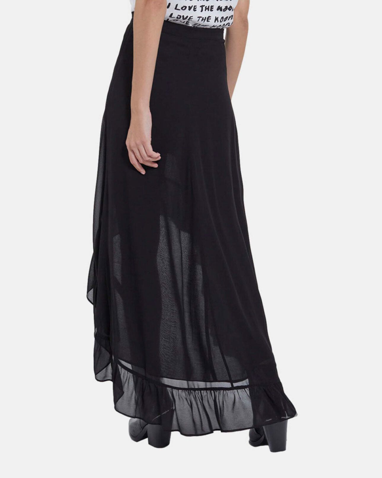 The Kooples WOMEN BLACK long skirt