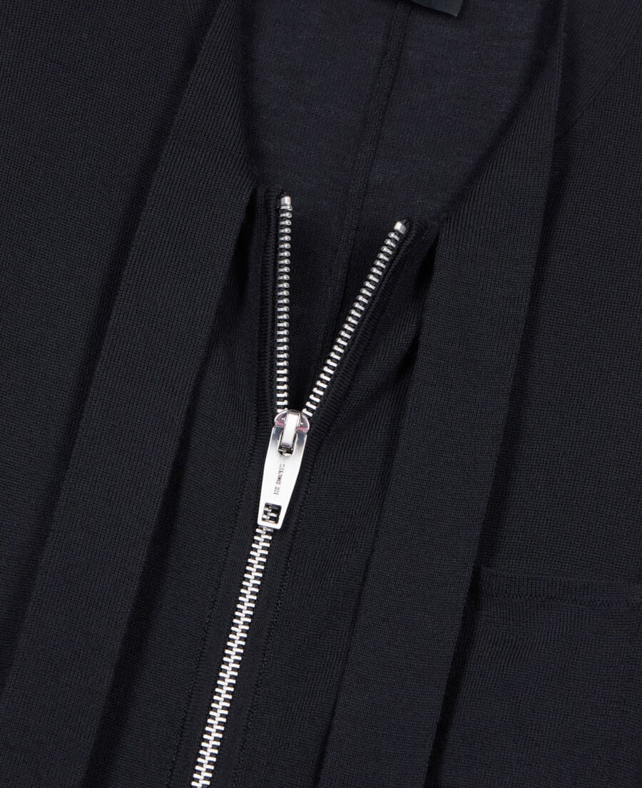 The Kooples FEMME BLACK cardigan en laine noir