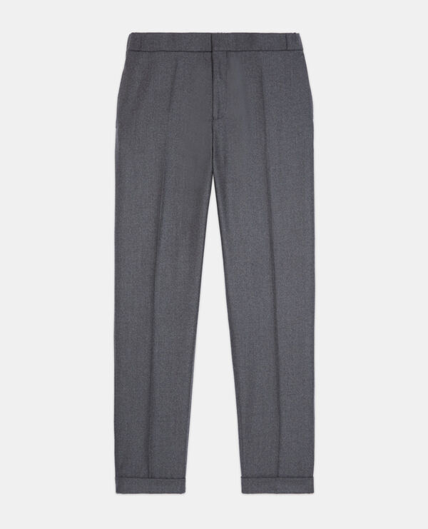 gray wool suit pants