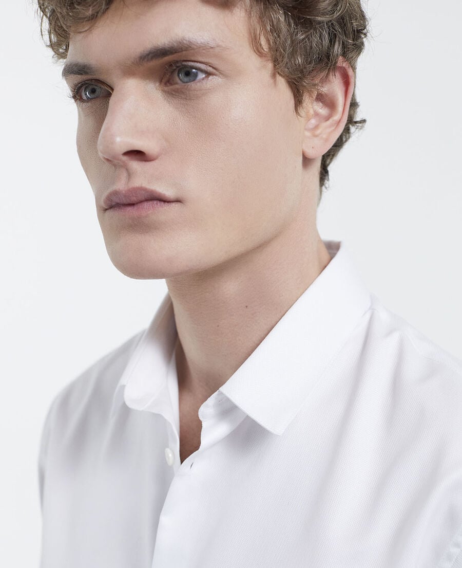 Shirt with Italian spread collar The Kooples UK