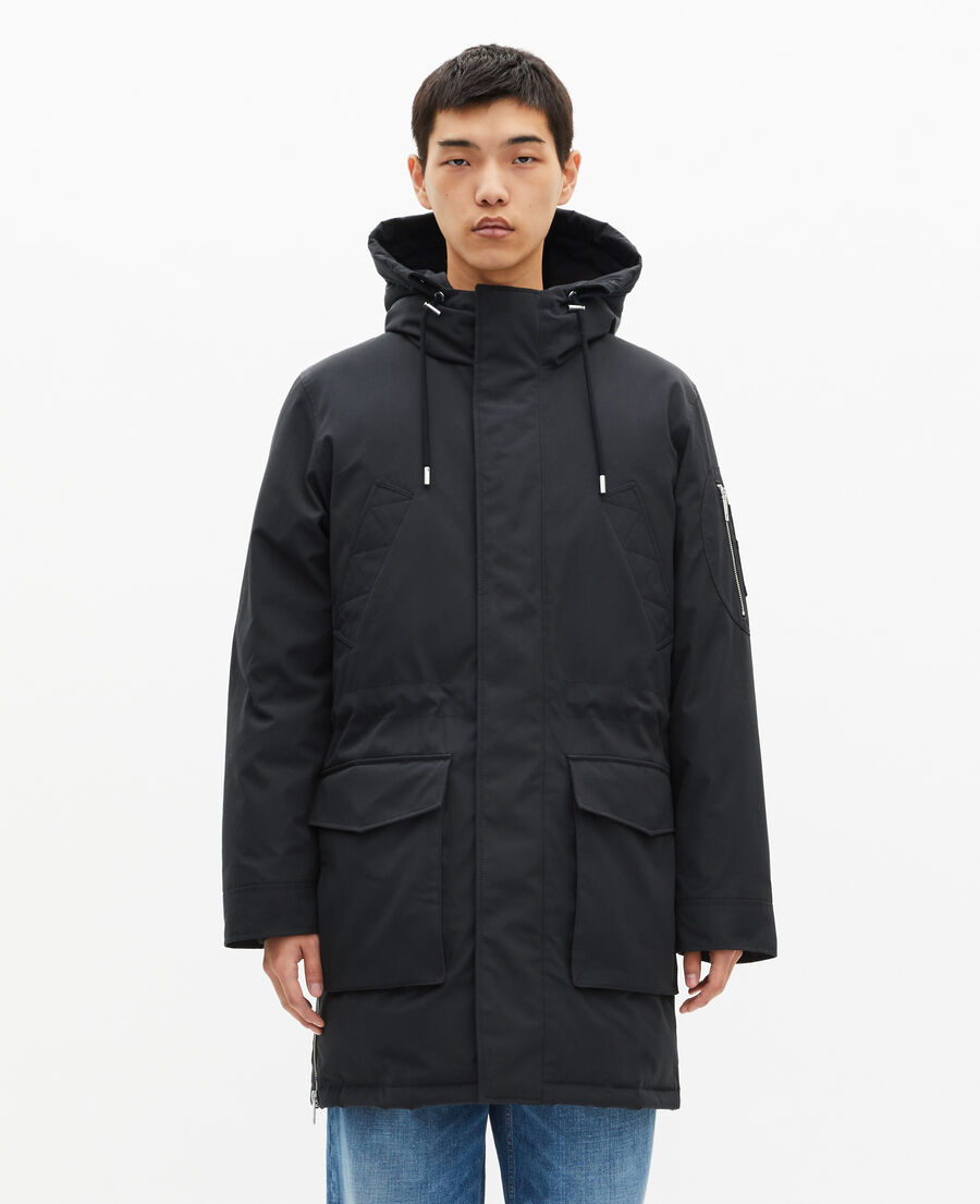 The Kooples MEN STONE grey parka