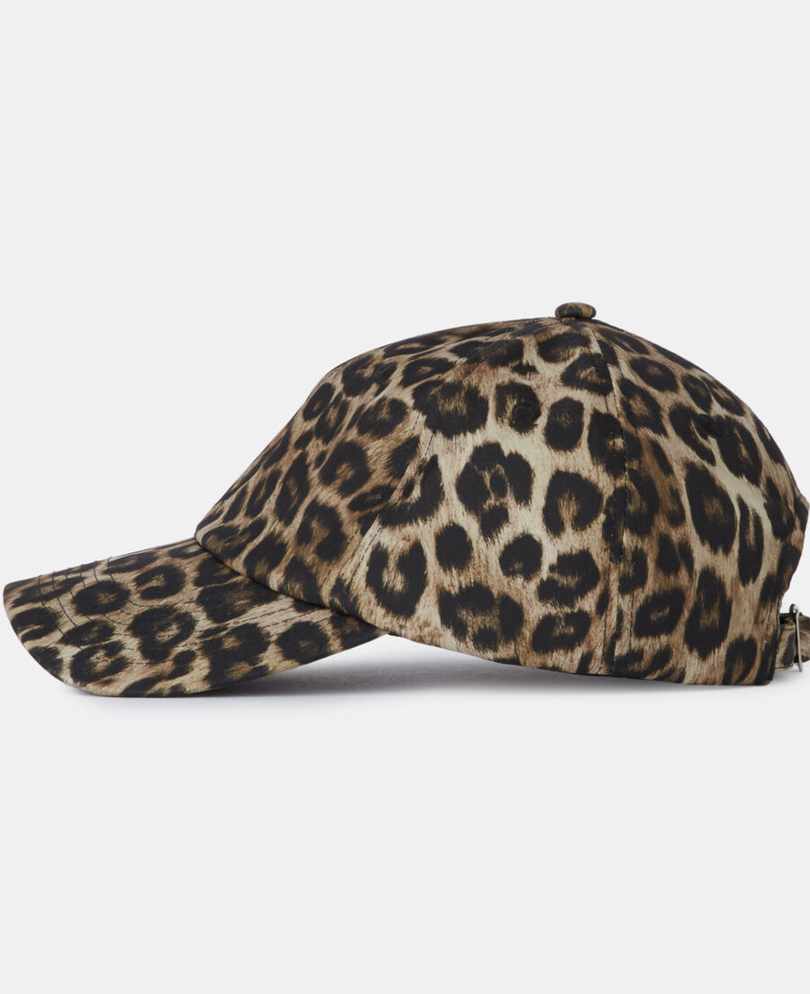 leopard print cap