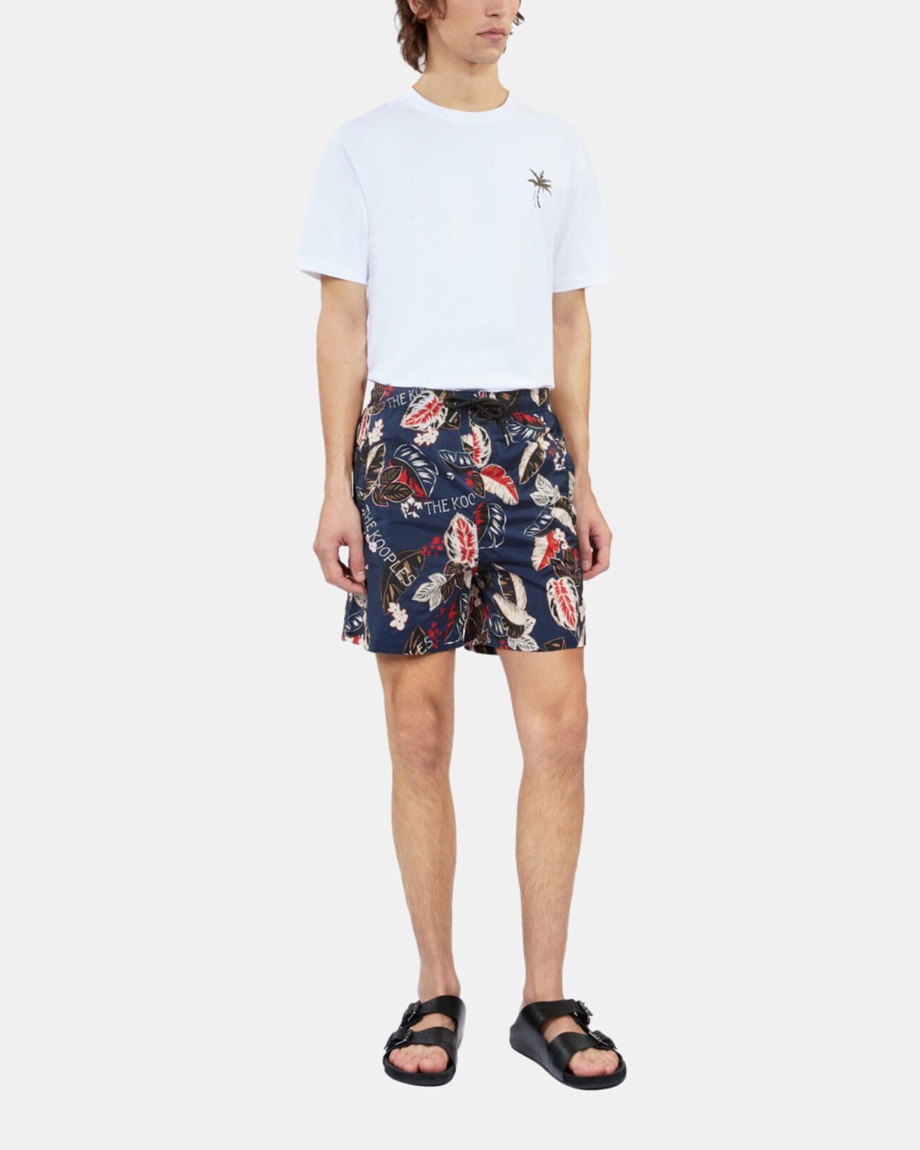 The Kooples HOMBRE NAVY bañador estampado