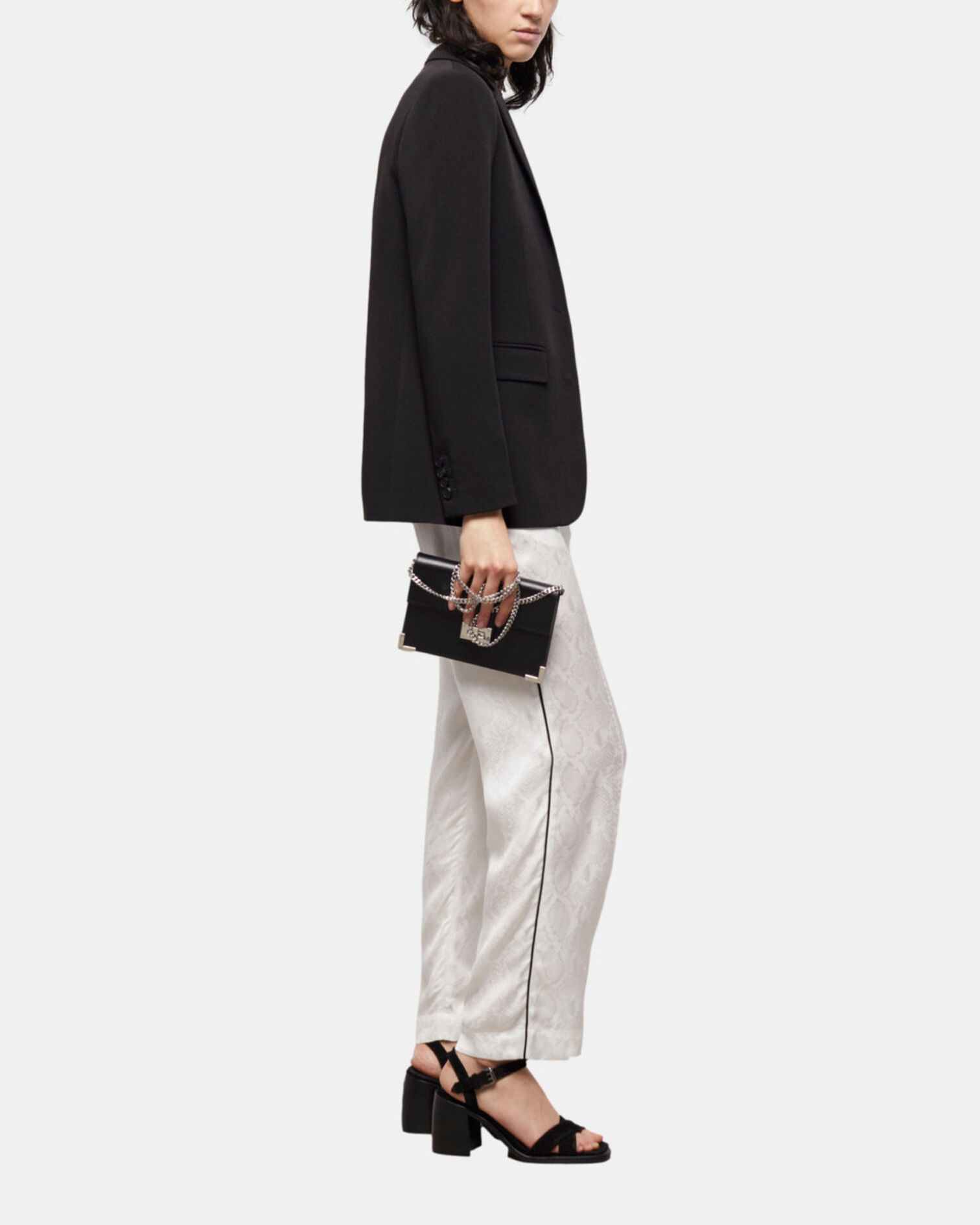 Pantalon effet python, WHITE, hi-res image number null