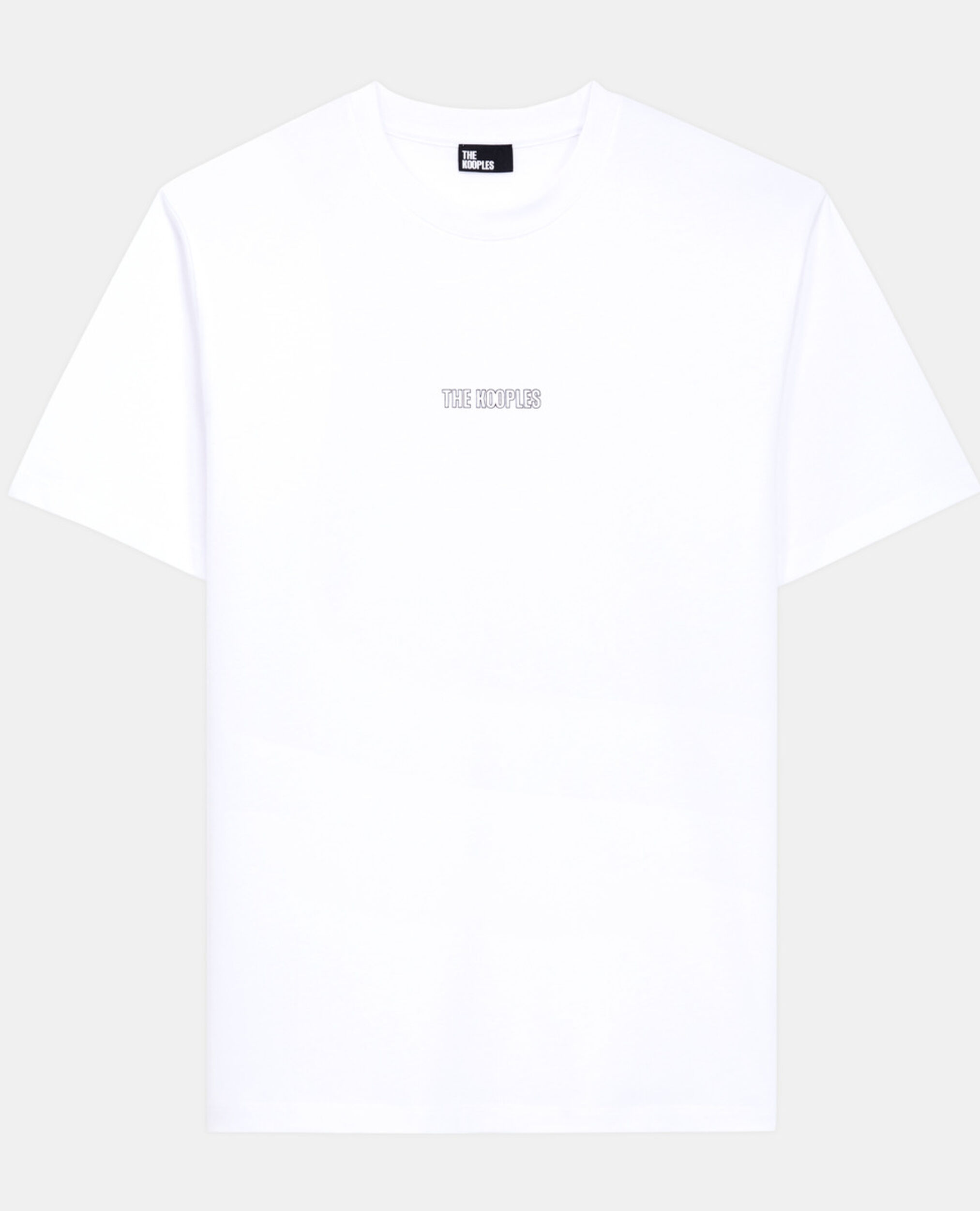 T-shirt blanc avec logo, WHITE, hi-res image number null