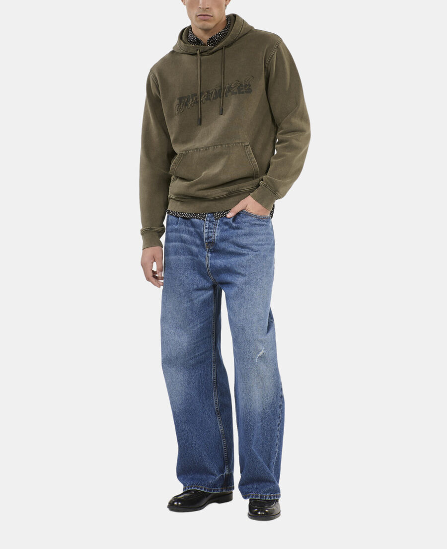 The Kooples HOMBRE KAKI sudadera capucha what is caqui