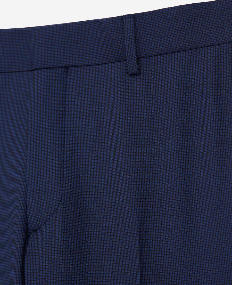 navy blue wool suit pants 