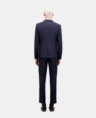 The Kooples HOMME NAVY veste de costume bleu marine en laine