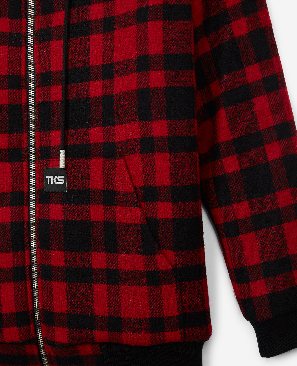 Blouson carreaux sales