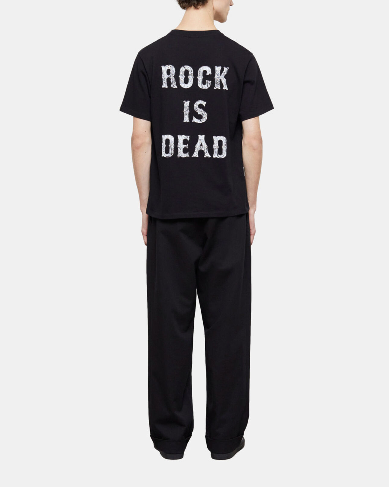 The Kooples HOMBRE BLACK camiseta logotipo the kooples negra para hombre