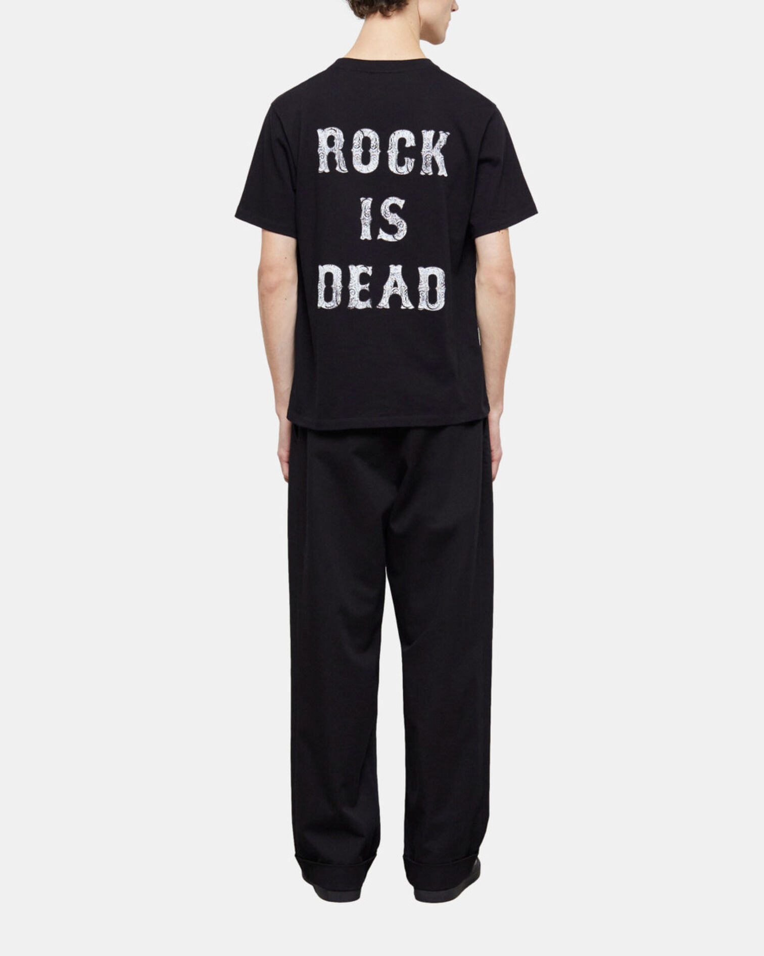 Camiseta logotipo The Kooples negra para hombre, BLACK, hi-res image number null